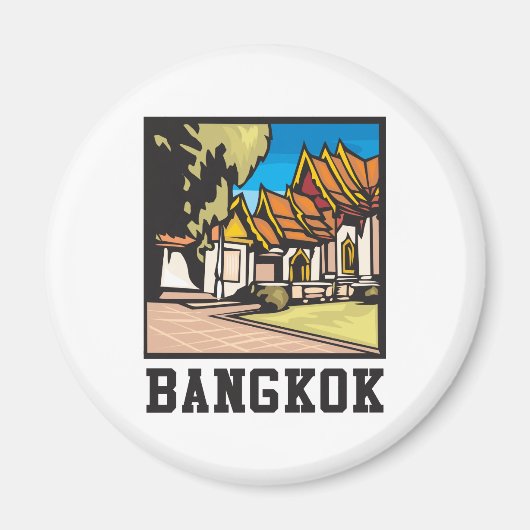 Bangkok Thailand Magneet (Voorkant)