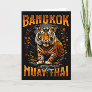 Bangkok Thailand Muay Thai Vechtkunst Kickboksen Kaart