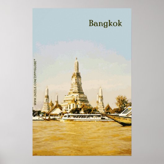 Bangkok, Thailand Poster (Voorkant)