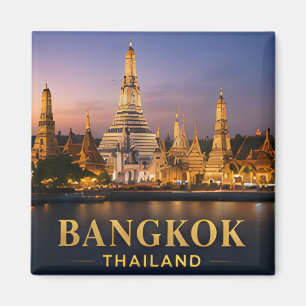 ✈️ Bangkok Thailand Reis Cadeau 🛕 Magneet