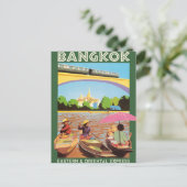 Bangkok Thailand Reisansichtkaart Briefkaart (Staand voorkant)