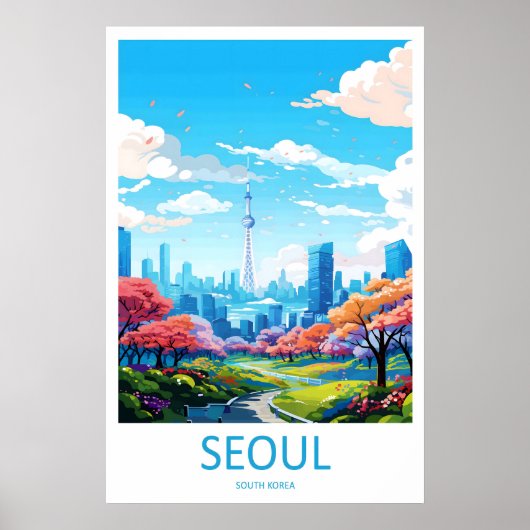 Bangkok Thailand Reisposter 1 Poster (Voorkant)