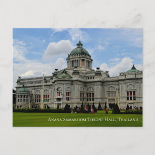 Bangkok Thailand Reizen Ananta Samakhom Troon Briefkaart