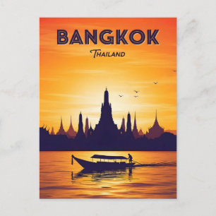 Bangkok Thailand reizen Briefkaart