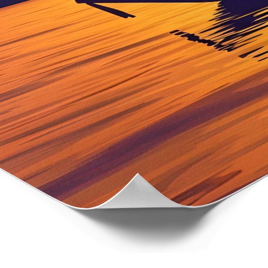  Bangkok Thailand reizen Poster (Hoek)