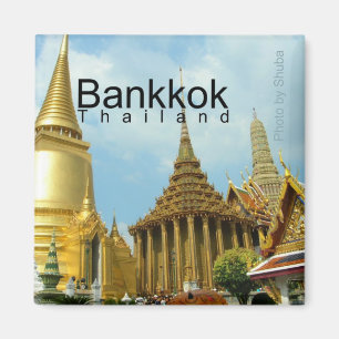 Bangkok Thailand Reizen Souvenir Magnet