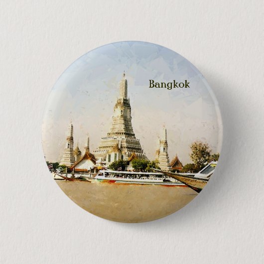 Bangkok, Thailand Ronde Button 5,7 Cm (Voorkant)