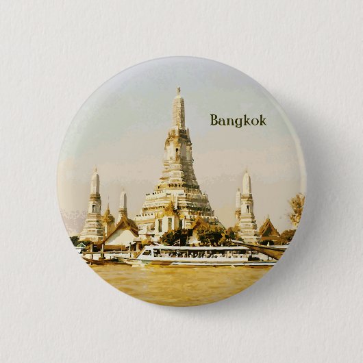 Bangkok, Thailand Ronde Button 5,7 Cm (Voorkant)