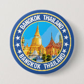 Bangkok Thailand Ronde Button 7,6 Cm (Voorkant)