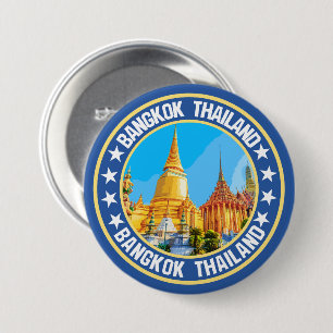 Bangkok Thailand Ronde Button 7,6 Cm