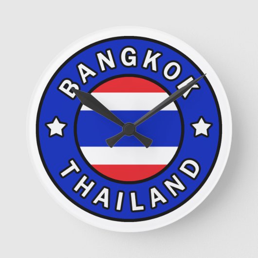 Bangkok Thailand Ronde Klok (Voorkant)