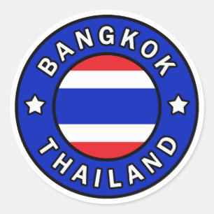 Bangkok Thailand Ronde Sticker