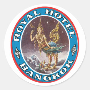 Bangkok Thailand Ronde Sticker