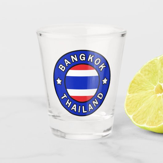 Bangkok Thailand Shot Glas (Voorkant)
