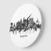 Bangkok Thailand Skyline BW Grote Klok (Hoek)