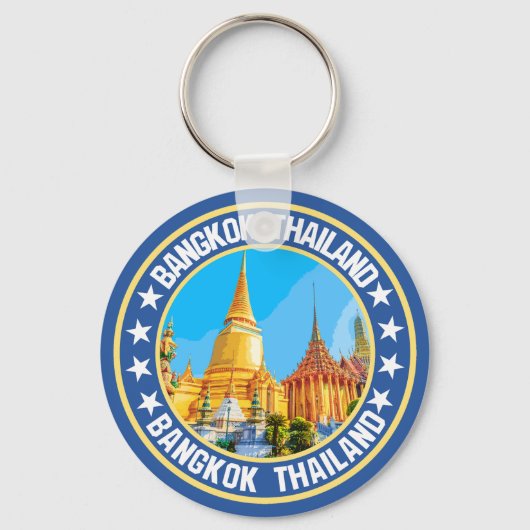 Bangkok Thailand Sleutelhanger (Achterkant)