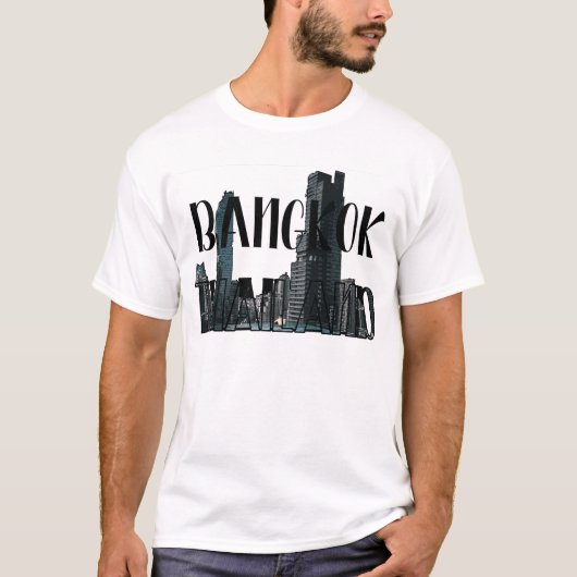 Bangkok Thailand - Stad, Reizen, Thai T-shirt (Voorkant)