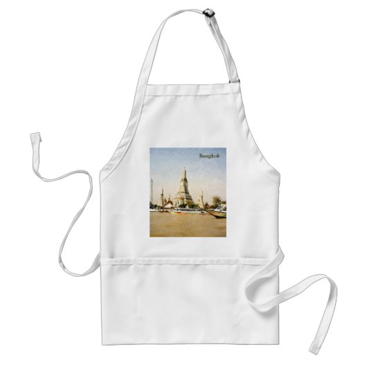 Bangkok, Thailand Standaard Schort (Voorkant)