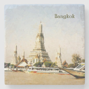 Bangkok, Thailand Stenen Onderzetter