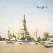 Bangkok, Thailand Sticker (Voorkant)