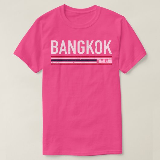 Bangkok Thailand T-shirt (Design voorkant)