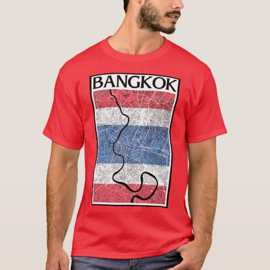 Bangkok Thailand T-shirt (Voorkant)