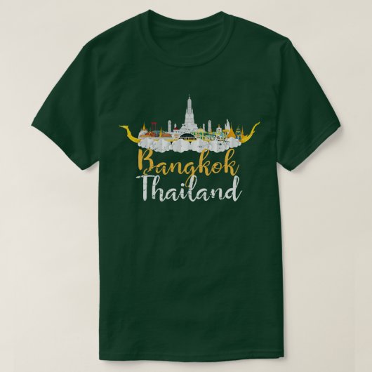 Bangkok Thailand T-shirt (Design voorkant)