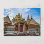 Bangkok, Thailand tempel Briefkaart (Voorkant)