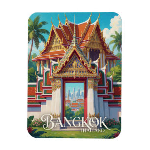 Bangkok Thailand Thaise tempel toegangspoort Reize Magneet