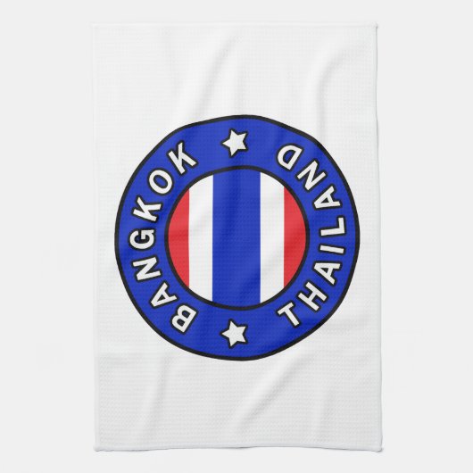 Bangkok Thailand Theedoek (Verticaal)