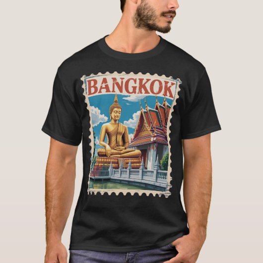 Bangkok Thailand Travel T-shirt (Voorkant)