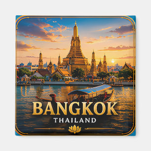 Bangkok Thailand Tropische Hoofdstad Avontuur 🌴 Magneet