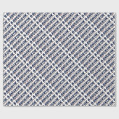 Bangkok Thailand Typografie Enlegant Tekst Cadeaupapier (Vlak)