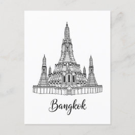 Bangkok Thailand Wat Arun  Briefkaart