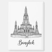 Bangkok Thailand Wat Arun  Magneet (Voorkant)