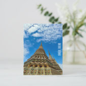 Bangkok Thailand Wat Pho Briefkaart (Staand voorkant)