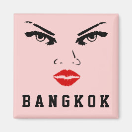 Bangkok, Thailand Woman Vriendin Magneet