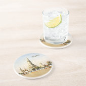 Bangkok, Thailand Zandsteen Onderzetter (Zijkant)