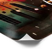 Bangkok: Tierra de Sonrisas Perfect Poster (Hoek)