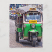 Bangkok tuk tuk briefkaart (Voorkant)