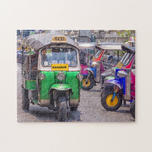 Bangkok tuk tuk legpuzzel (Horizontaal)