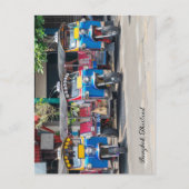 Bangkok Tuk Tuks Briefkaart (Voorkant)
