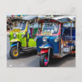 Bangkok tuk tuks briefkaart (Voorkant)