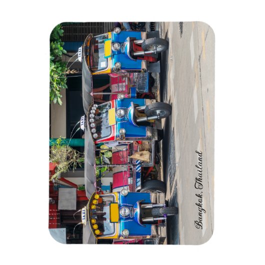 Bangkok Tuk Tuks Magneet (Verticaal)