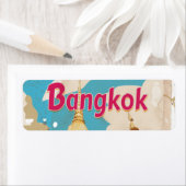 Bangkok Vintage Reisposter Etiket (Insitu)