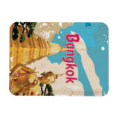 Bangkok Vintage Reisposter Magneet (Horizontaal)