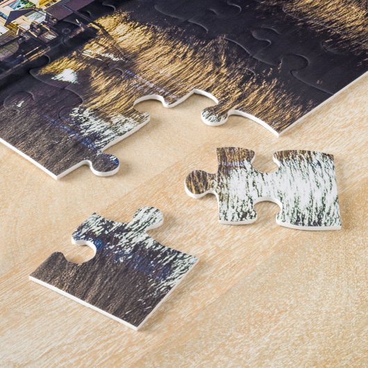 Bangkok Wat Arun Sunset BKK Thailand Souvenir Legpuzzel (Zijkant)