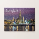 Bangkok Wat Arun Sunset BKK Thailand Souvenir Legpuzzel (Horizontaal)