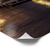 Bangkok Wat Arun Sunset BKK Thailand Souvenir Perfect Poster (Hoek)