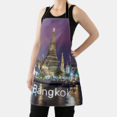Bangkok Wat Arun Sunset BKK Thailand Souvenir Schort (Insitu)
